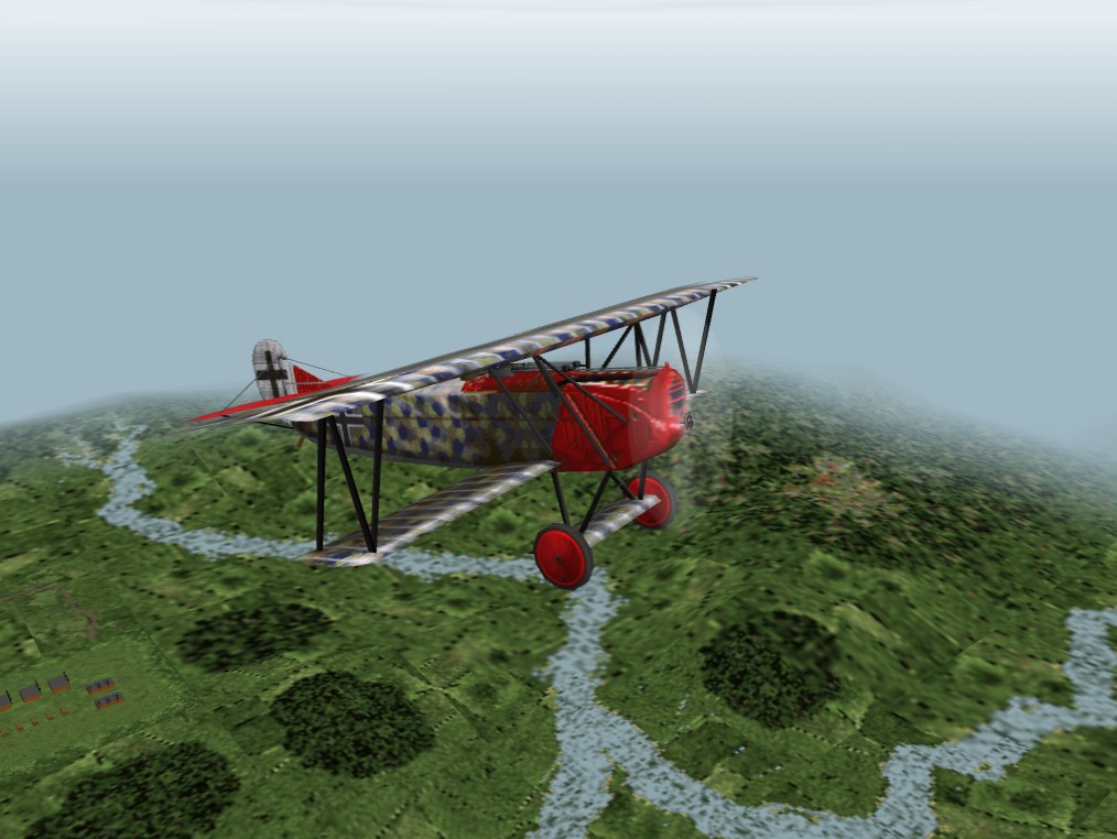 Redbaron3d Fokker DVII (squad color
          nr 110 in rb3d)